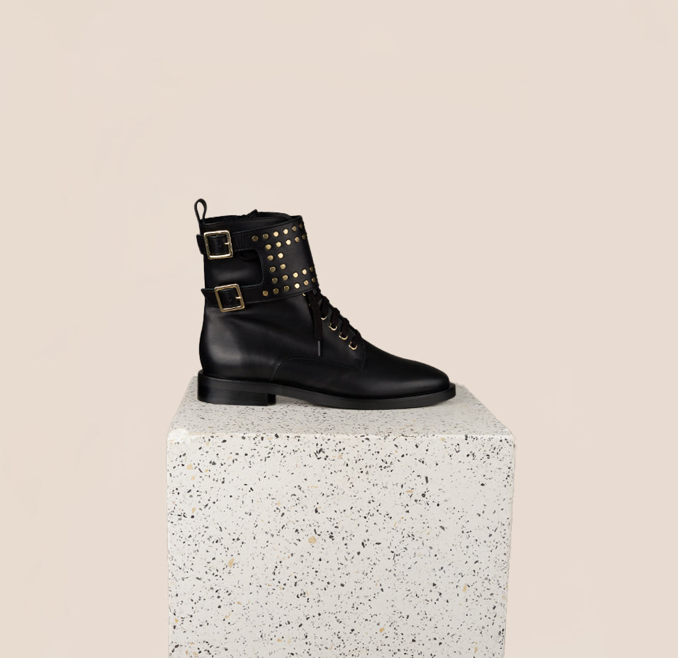 Asti strap - Black Leather