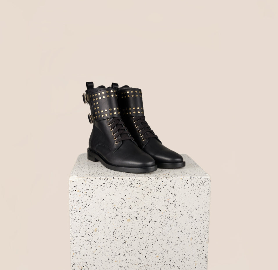 Asti strap - Black Leather
