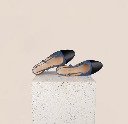 Capri - Denim/Black